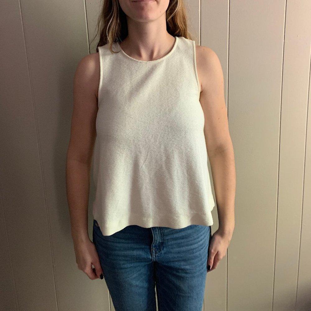 Madewell cream tank